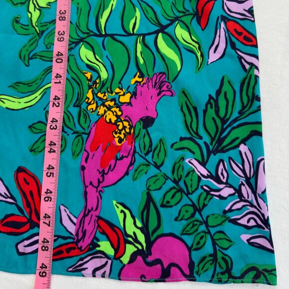 NWT Beautiful Lilly Pulitzer Joanna Maxi Dress HTF Size14 Gold Details on Straps - Picture 11 of 14